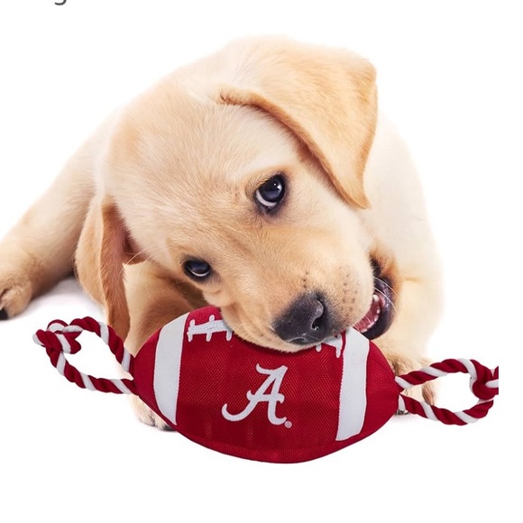 Alabama Football Dog Toy - Picture 5 of 10